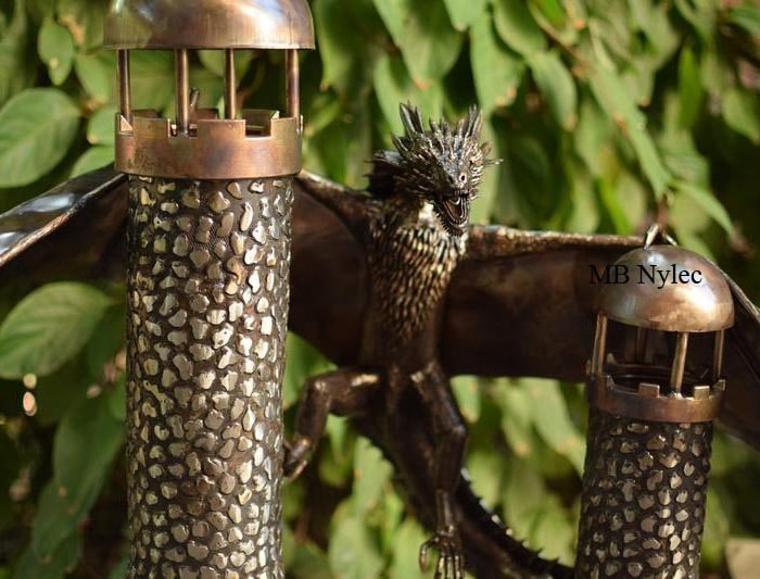 Drage på tårnene i rustfrit stål Z INOX 16