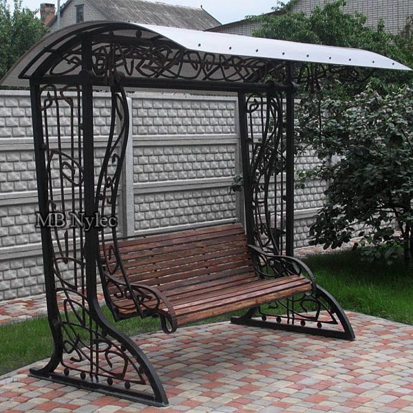 Elegant smedet havegynge AH 4