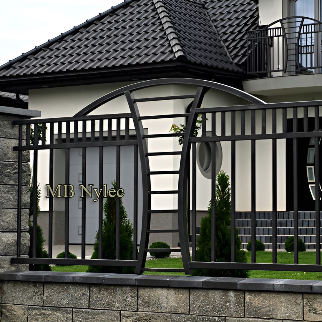 Moderne hegn med geometri – billede 2