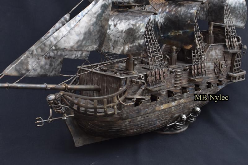 Piratskib Ranger i rustfrit stål – billede 4