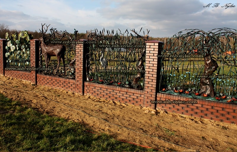 Smedejernshegn med plante- og blomstermotiver – billede 6