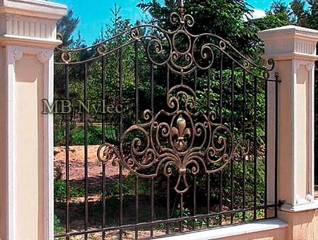 Traditionelt hegn til villa og herregård BP 224