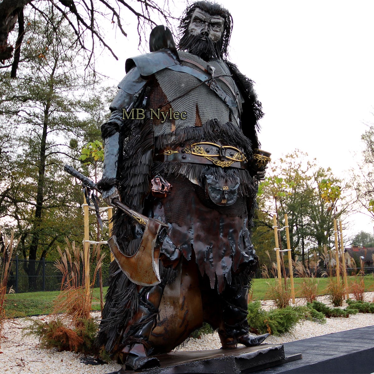 Viking kæmpefigur 330 cm – billede 2
