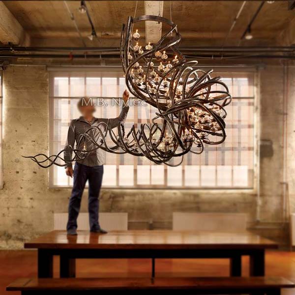 Design-Kronleuchter aus Metall WW 52