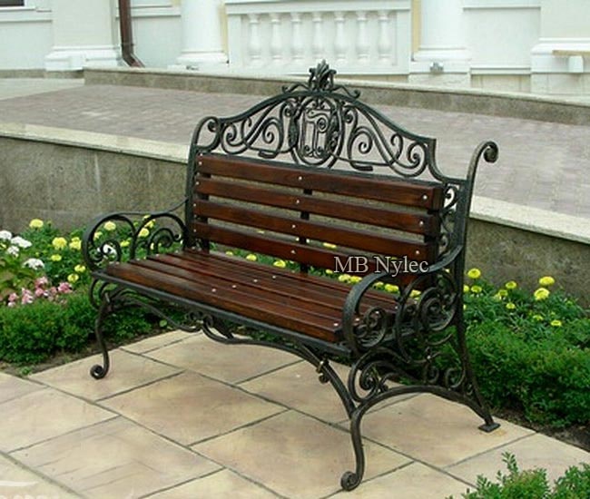 Gartenbank im Herrenhausstil MK 7