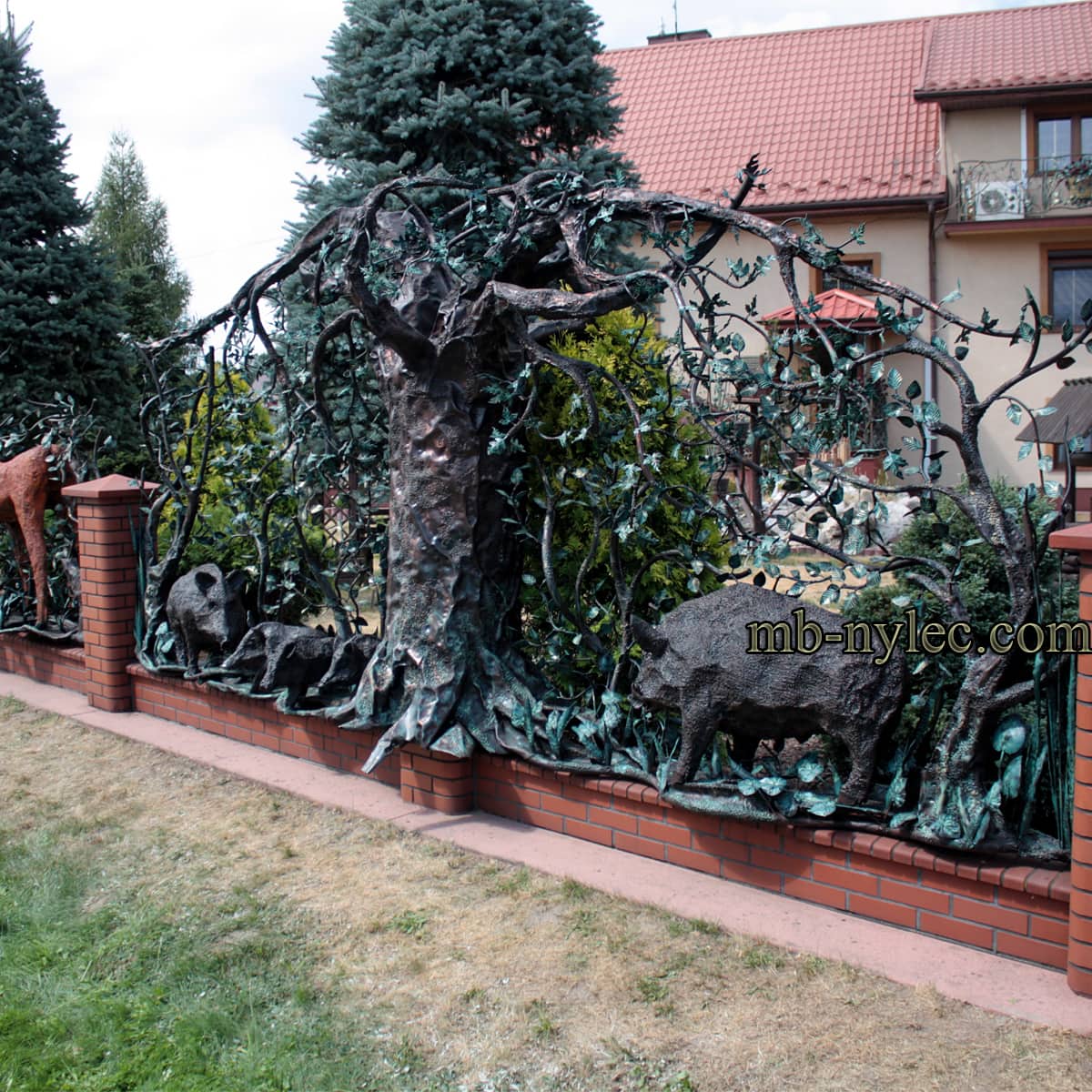 Jagdzaun mit Tieren – 1