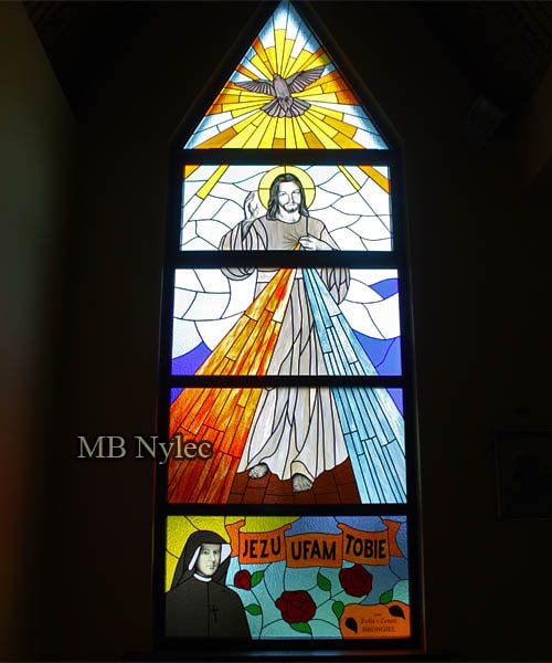 Kirchenfenster Barmherziger Jesus – 1