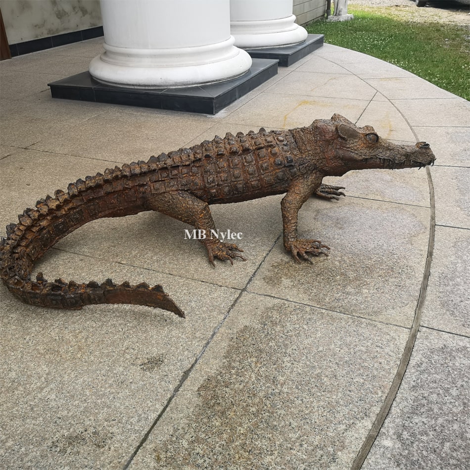 Krokodil – Stahlskulptur – 4