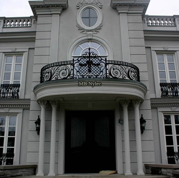 Schmiedeeisernes Herrenhausgeländer – 3