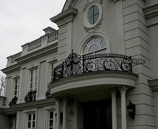 Schmiedeeisernes Herrenhausgeländer BA 48