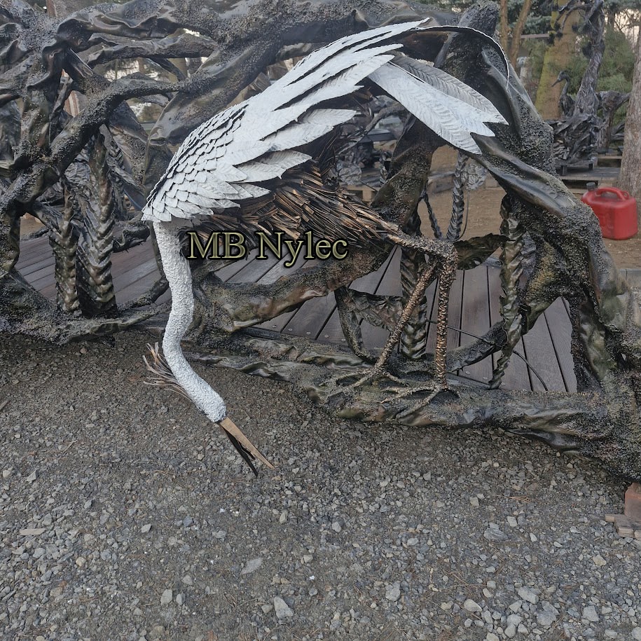 Schmiedegeländer im Naturstil – 12