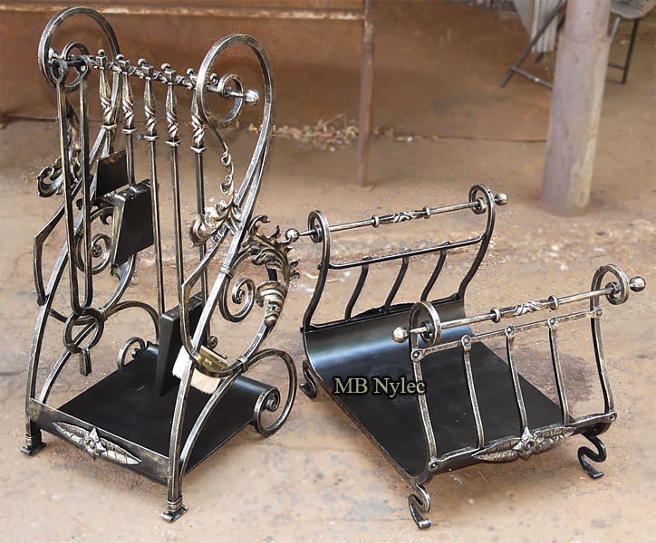 Elegante smidde peisredskaper – 1