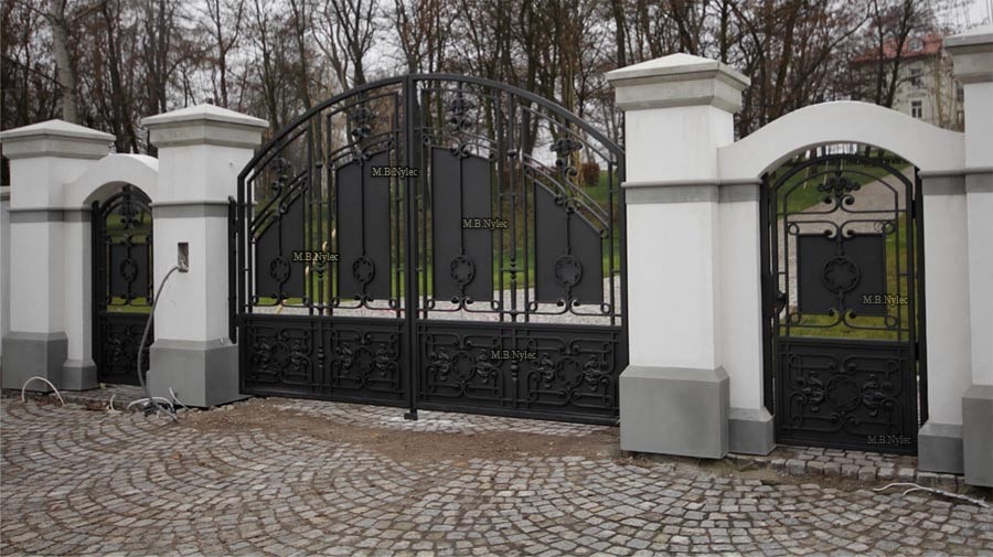 Gangporter i herregårdsstil – 2