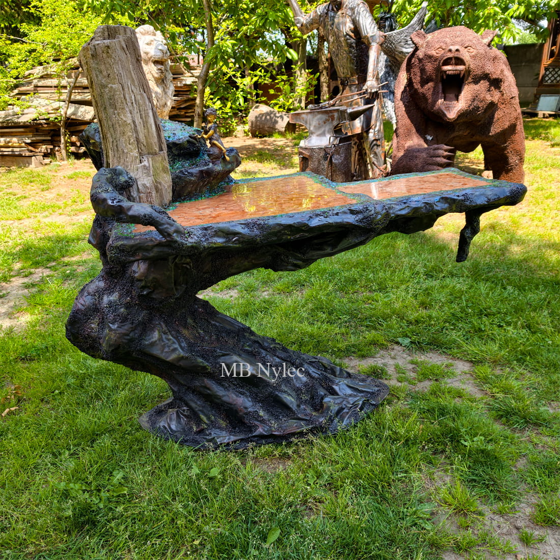 Kunstnerisk sofabord – 2