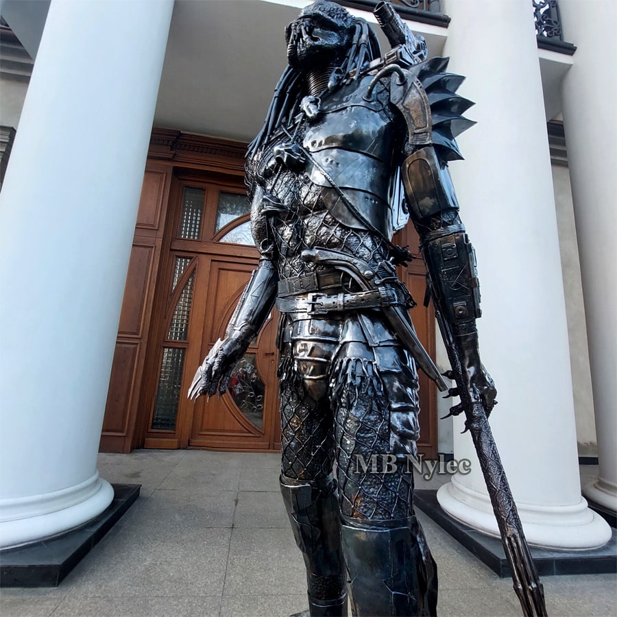 Predator – metallskulptur i naturlig størrelse – 3