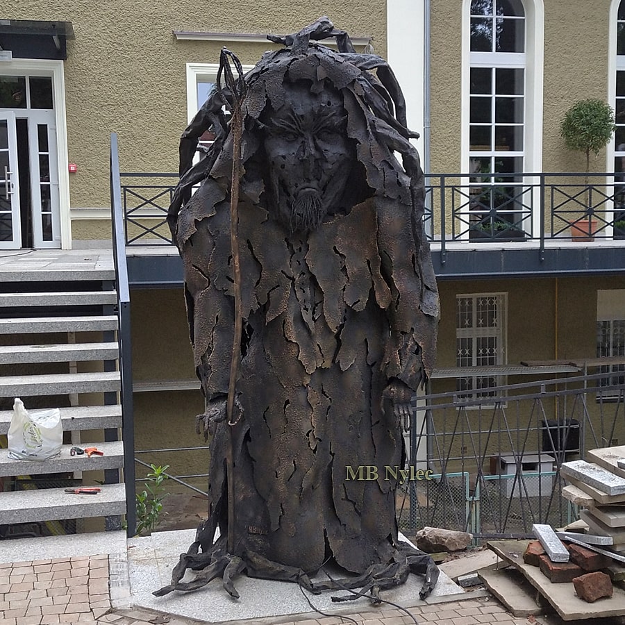 Rübezahl – fjellånd som metallfigur – 2