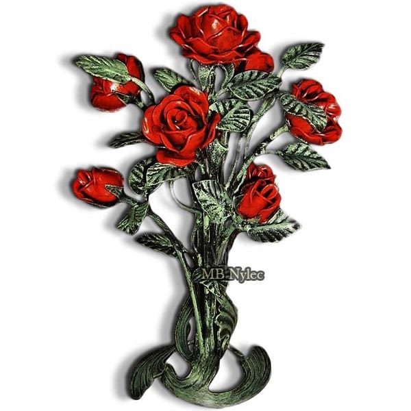 Smidd blomsterbukett, 50 cm RWS 2