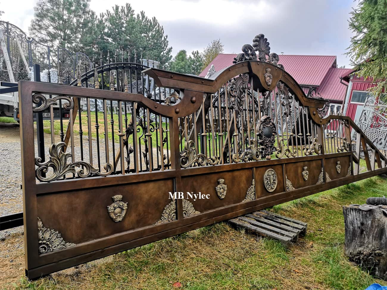 Unik orientalsk skyveport – 5