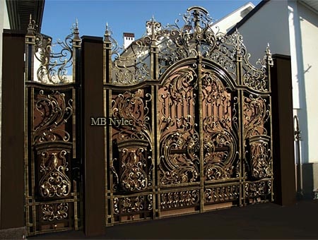 Barock tät grind med sidopartier BP 265
