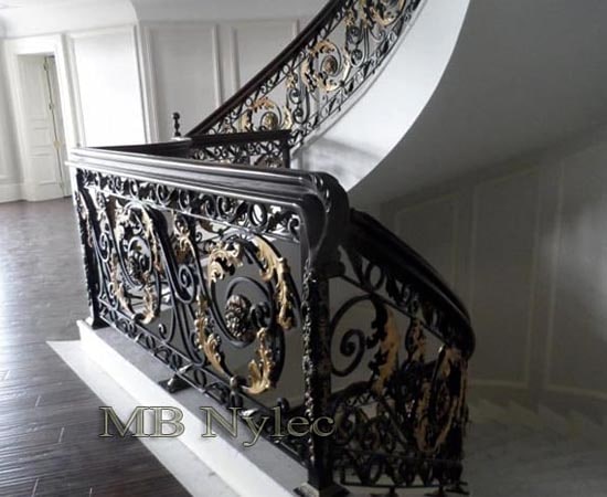 Barockt smidesräcke BA 54