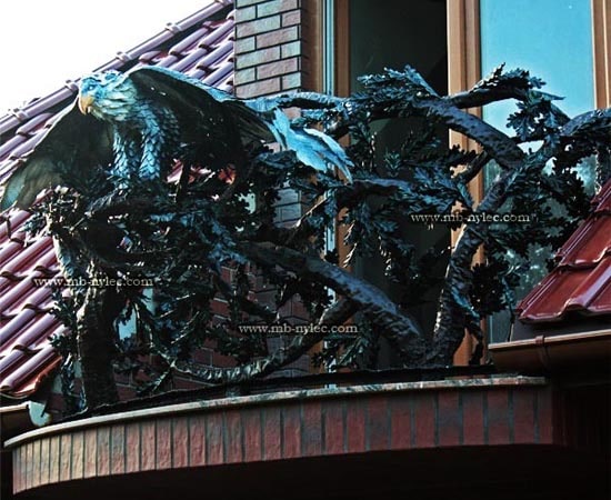 Jaktmotivräcke med örn BA 40