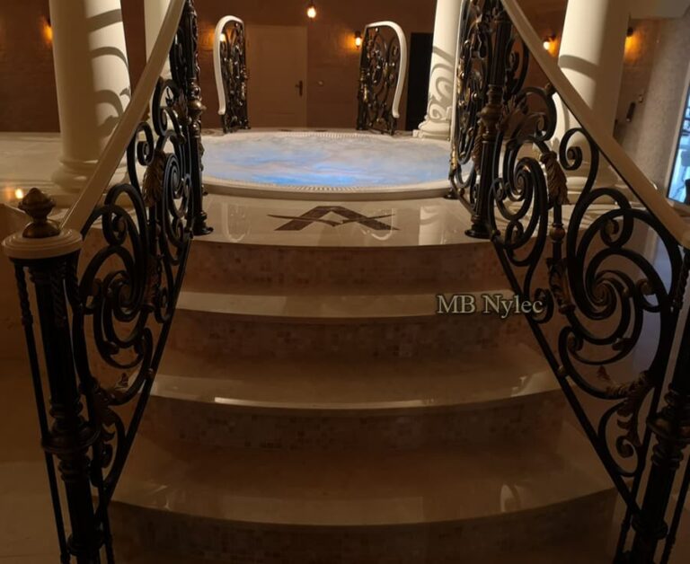 Metallräcke för spa och wellness BA 91