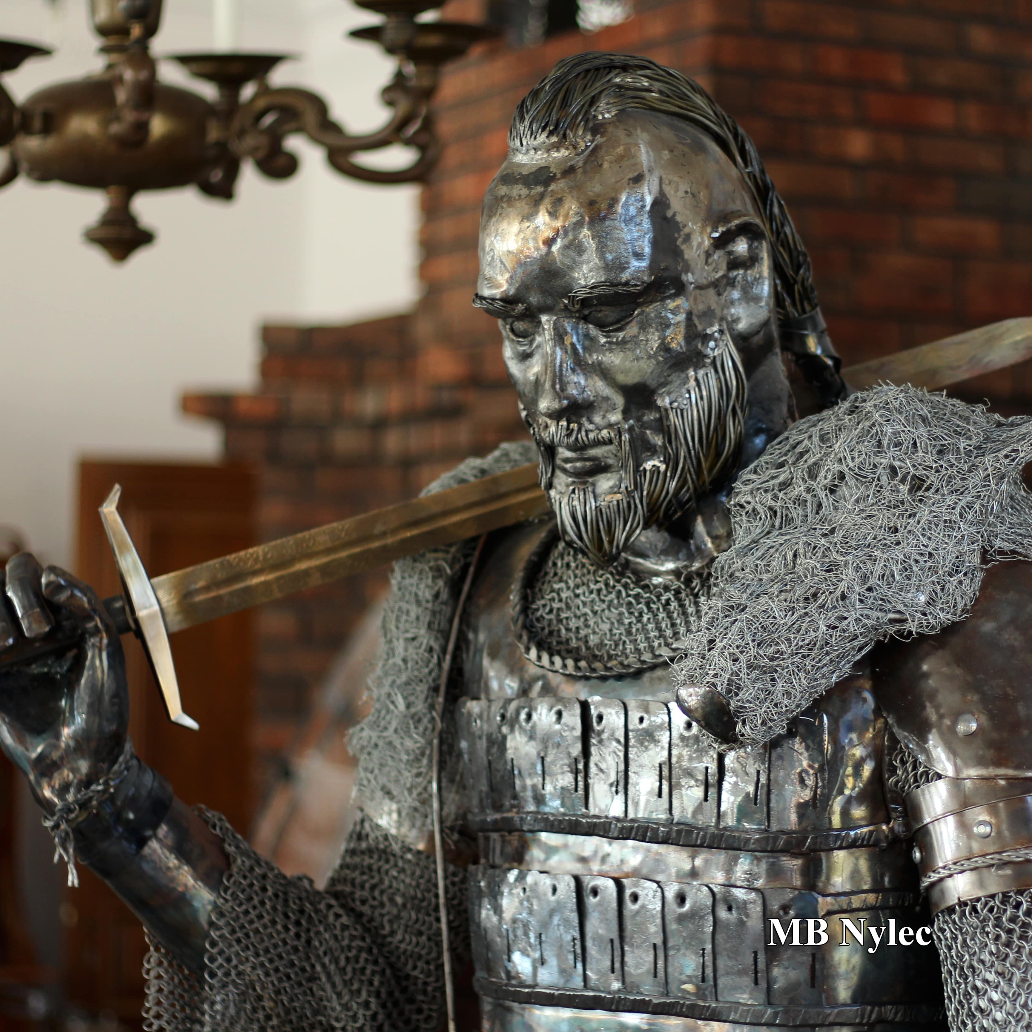 Ragnar Lodbrok vikingakung i stål – bild 5