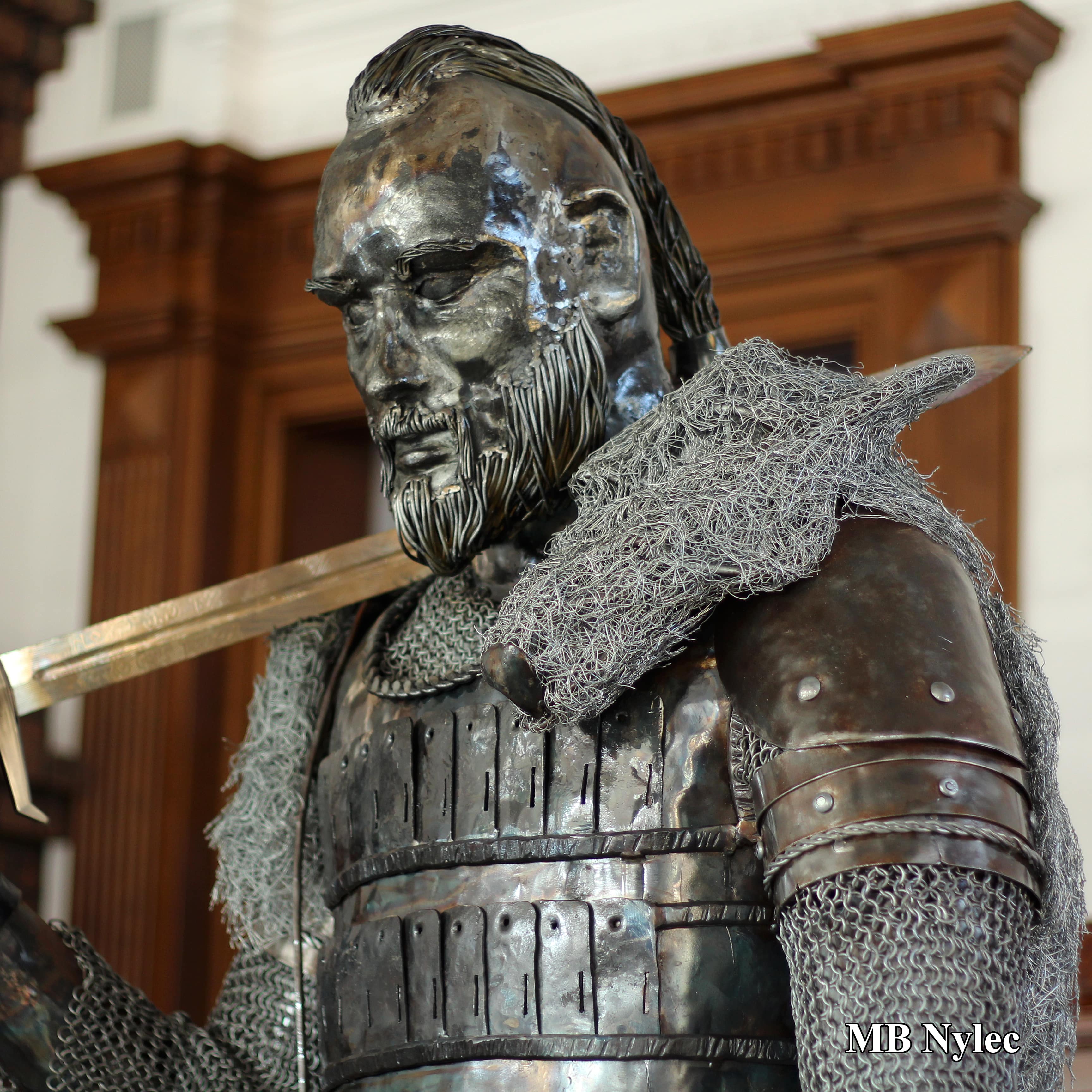 Ragnar Lodbrok vikingakung i stål – bild 7