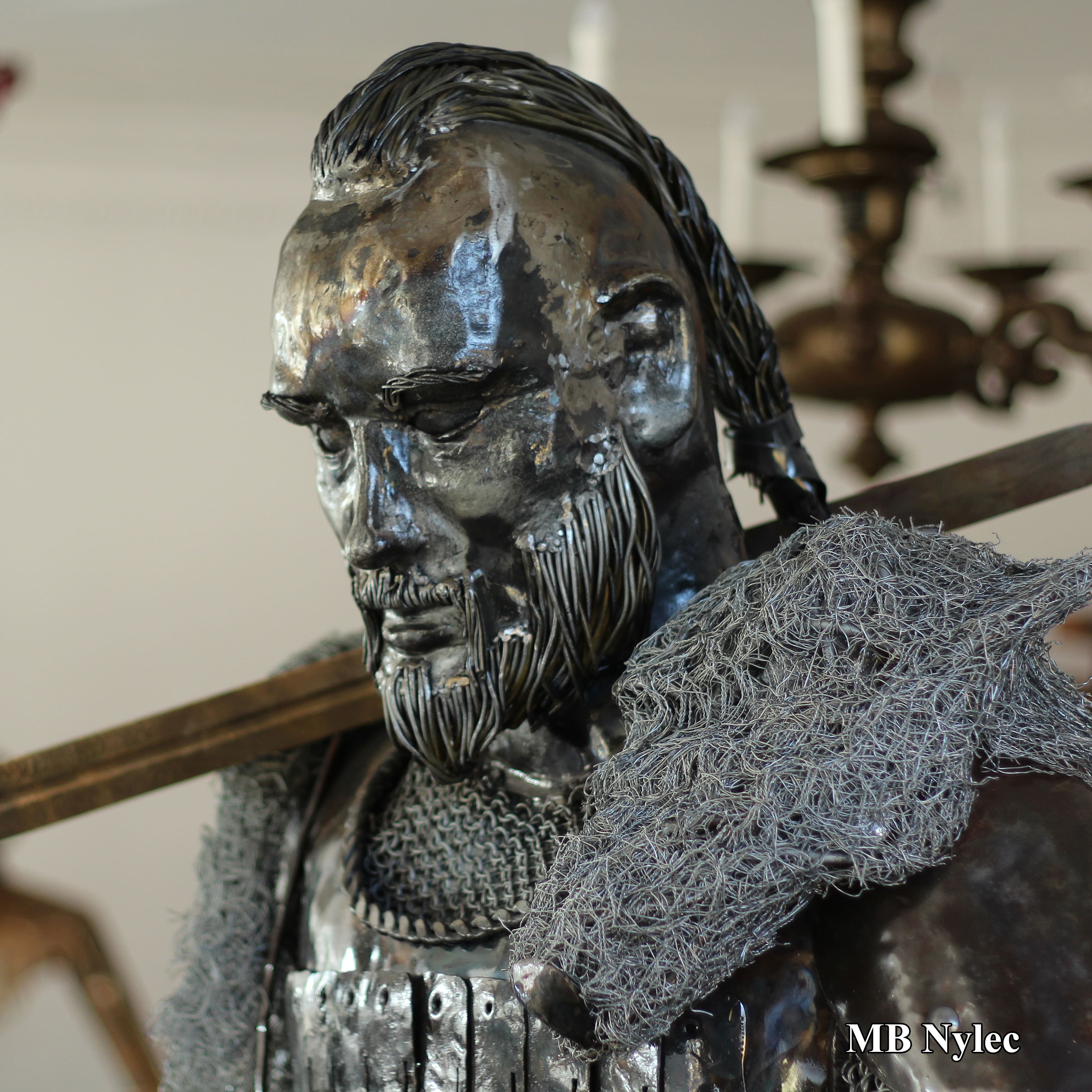 Ragnar Lodbrok vikingakung i stål – bild 9