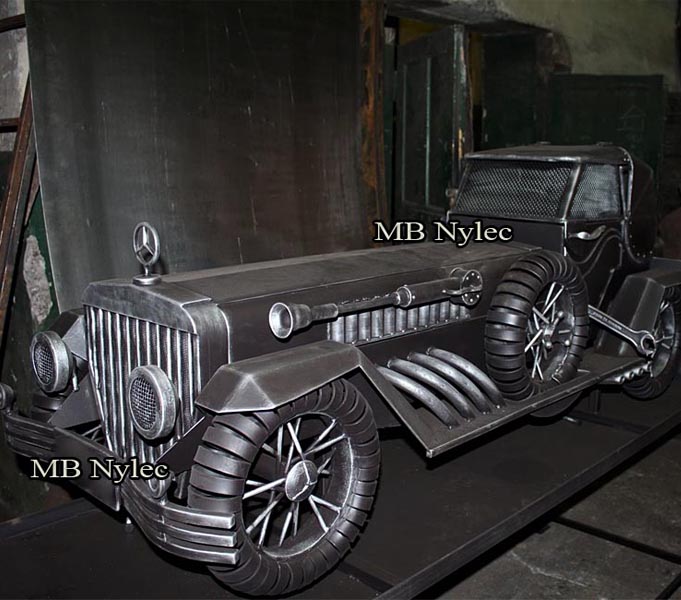 Smidd bil Mercedes veteranbil AG 3