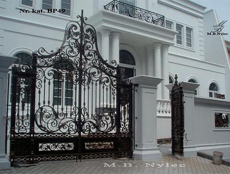 Smidesgrind i barockstil BP 49