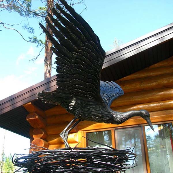Stork i bo av stål Z 71
