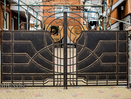 brama loft vintage - kowalstwo artystyczne - bp194