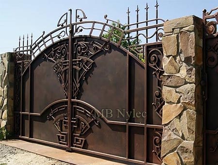 brama w stylu art deco