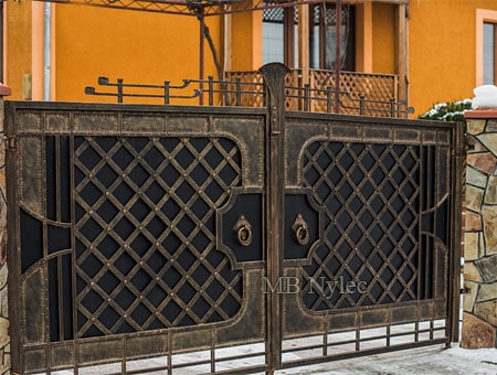 brama wjazdowa loft vintage