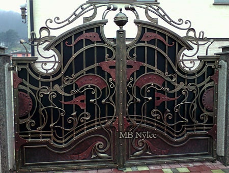 bramy do rezydencji - brama do rezydencji bp200