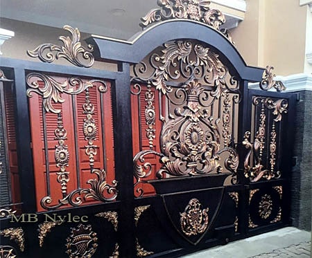 ekskluzywna brama przesuwna bp126