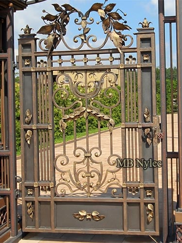 ekskluzywna furtka wjazdowa bp56f