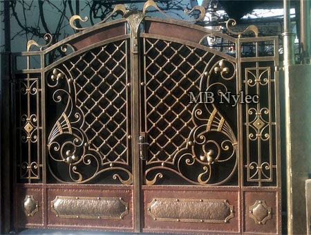 ekskluzywna pełna brama kuta bp199