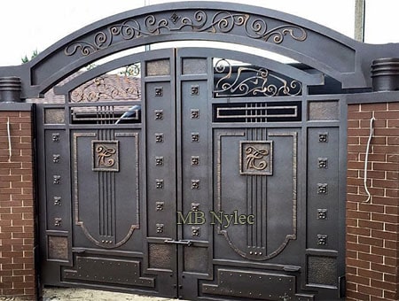 kuta brama w stylu industrialnym , vintage bp186