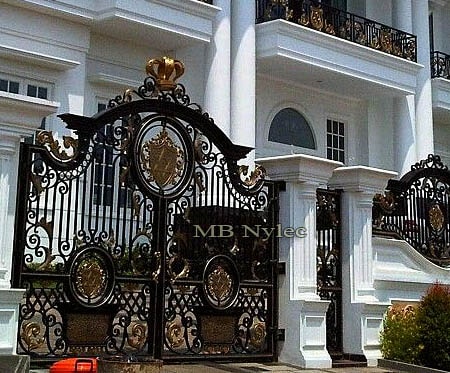 kuta brama wjazdowa do domu w typie orientalnym bp119