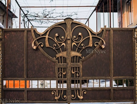 kuta brama wjazdowa loft vintage bp196