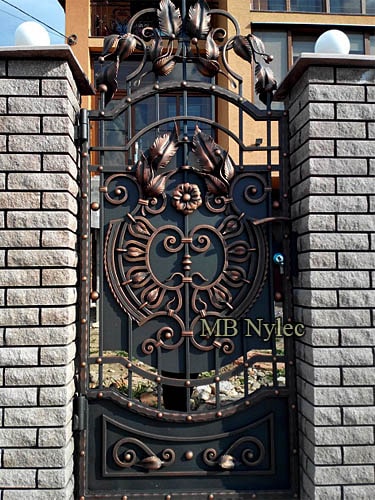 metalowa furtka kuta bp147f