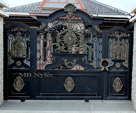 wjazd na posesję w stylu orientalnym bp121