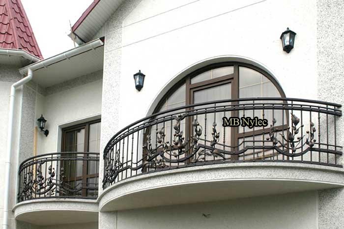 Balustrady balkonowe
