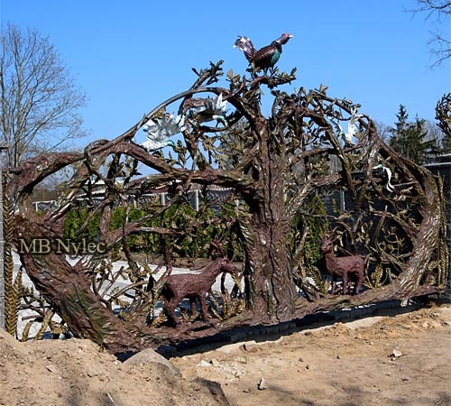 Brama designerska myśliwska bm40