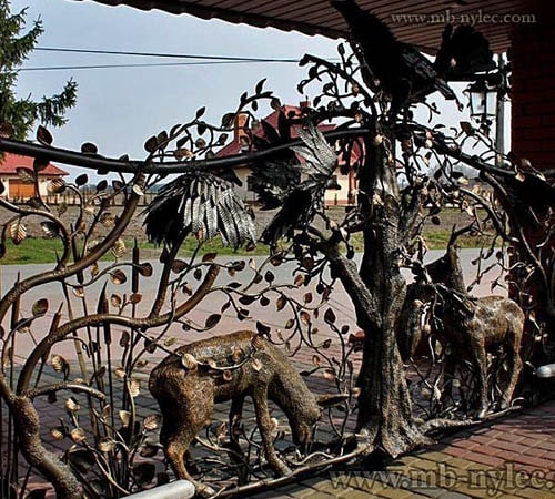 Myśliwska kuta brama bm1