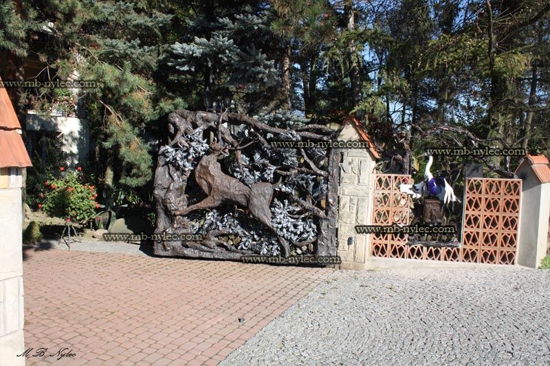 góralskie bramy kute