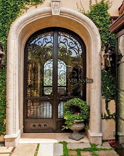 kute przeszklone drzwi wejściowe dz25