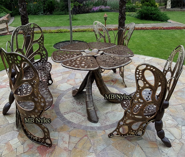 Designerski zestaw mebli motyle mk70